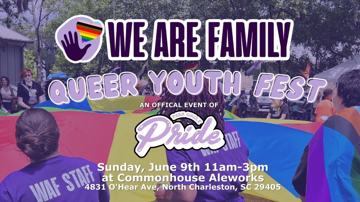 Queer Youth Fest on Sunday, June 9 Charleston Grit Charleston, SC